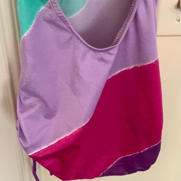 LADIES ROXANNE BATHING SUIT PINK, LAVENDER, TEAL 12 - Picture 6 of 6
